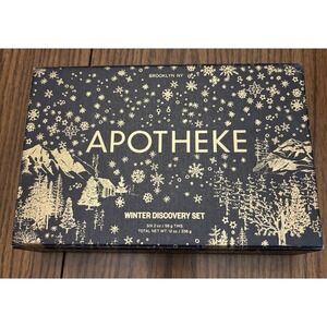 New Apotheke Winter Discovery 6 Piece 2oz Candle Set